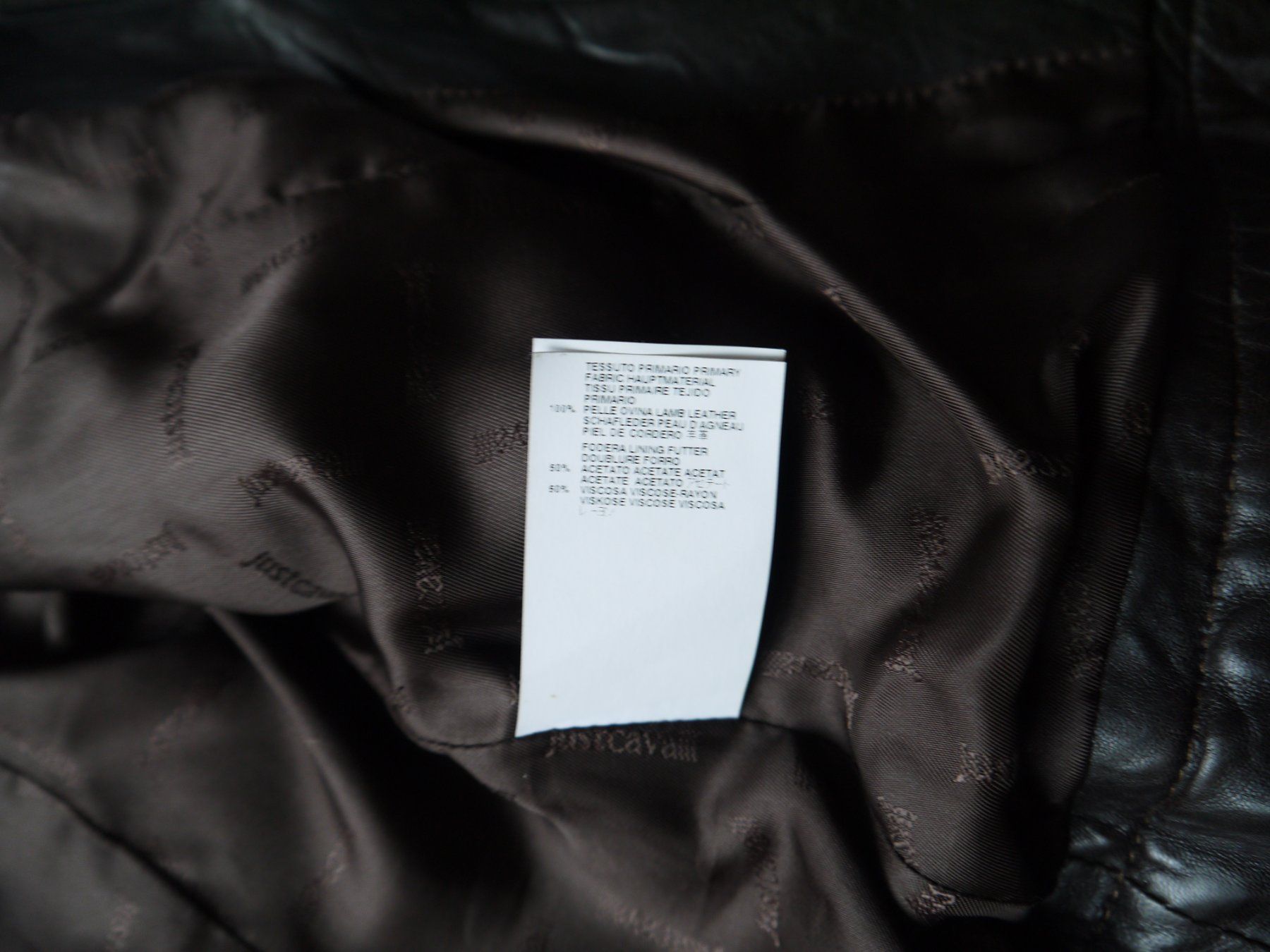 Giacche: Just Cavalli Leder Jacke IT44=DE36 – Usato da Hagendorn venduto da Blaf 6