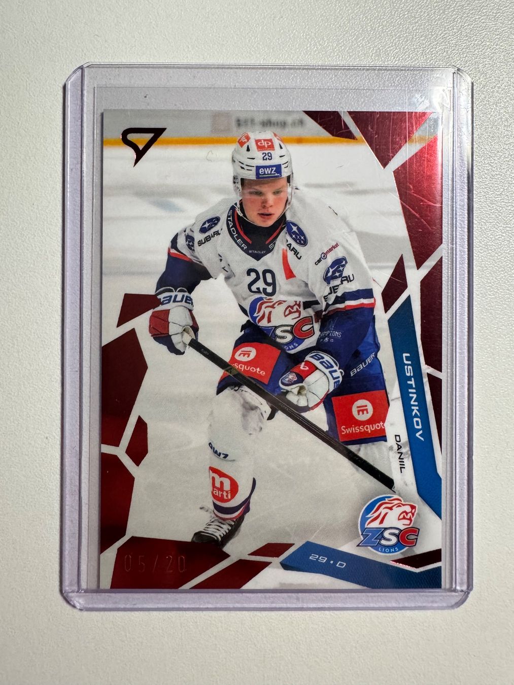 Sportzoo Carte collezionabili: SportZoo Daniil Ustinkov /20 – Usato da Cham venduto da mcbTCG