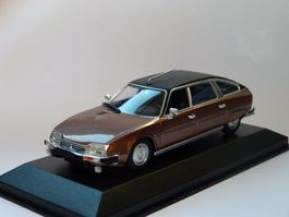 CITROEN CX PRESTIGE 1980 BRAUN/SCHWARZ, 1:43 MAXICHAMPS