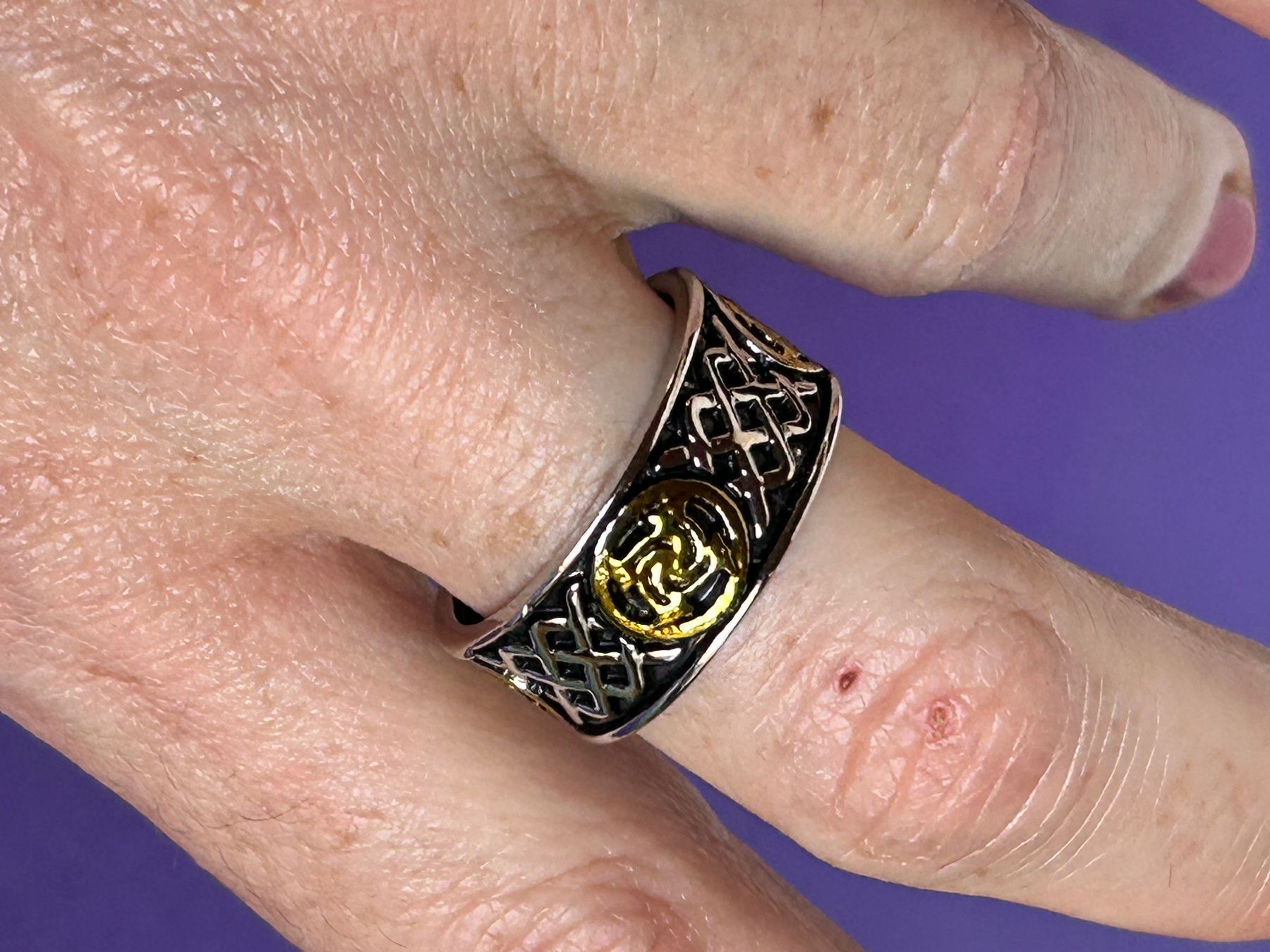 Ringe: Herrenring Fighter Keltisch (61/63) – Neu und originalverpackt aus Laufen von Bellavitaboom 8
