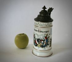 ERINNERUNGSKRUG AN MEINE DIENSTZEIT, MÜNCHEN 1893 - 1895