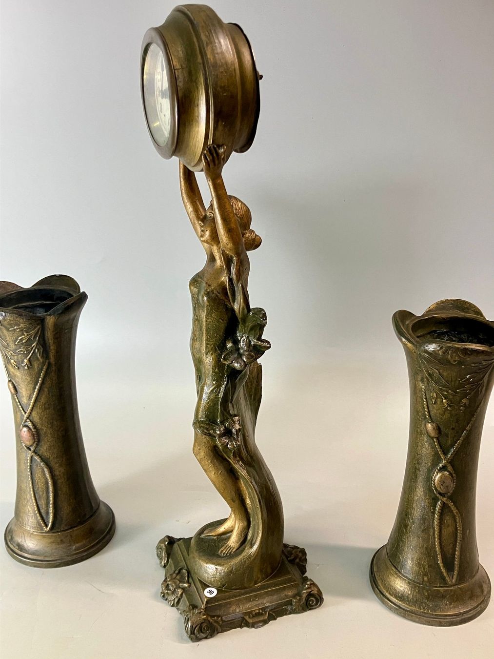 Uhren: Rarutät!!! Jugendstil Kaminuhr – Gebraucht aus Horw von luzernicus 4