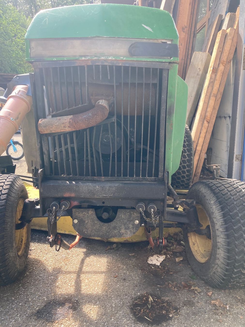 John Deere Tagliaerba: Tracteur-Tondeuse John Deere 400 – Usato da Romanel-s-Lausanne venduto da MG_IG_PN 7