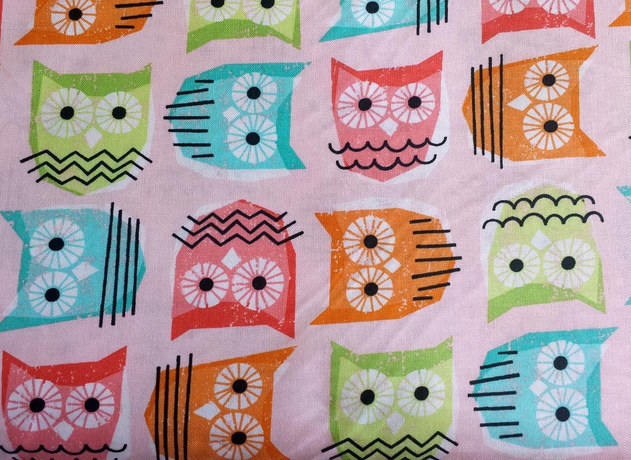 Tessuti: Enchanted Forest Owls, Timeless Treasures, Stoff fabric – Nuovo (secondo la descrizione) da Langenthal venduto da flowersNbirds 1
