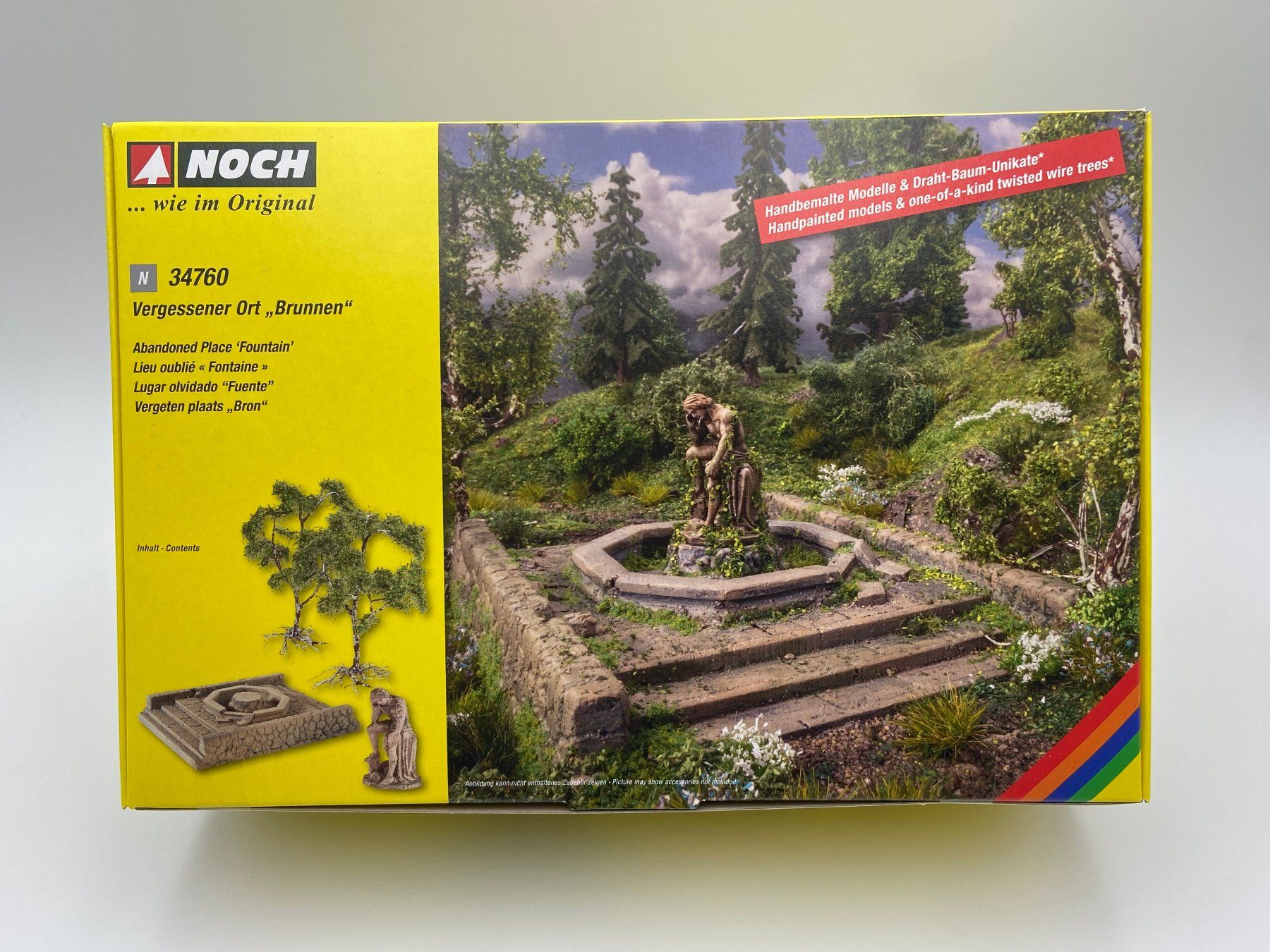 Noch Modellini di ferrovie: NOCH 34760 N Vergessener Ort "Brunnen" – Nuovo e nell'imballaggio originale da Neukirch an der Thur venduto da MoBa-Artikel