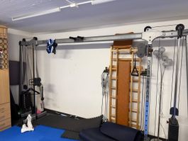 Multi Funktion Gym Gerät + Kletterwand