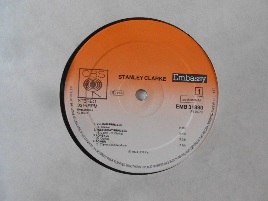Dischi in vinile: STANLEY CLARKE – Usato da Bex venduto da Giorgiob 2
