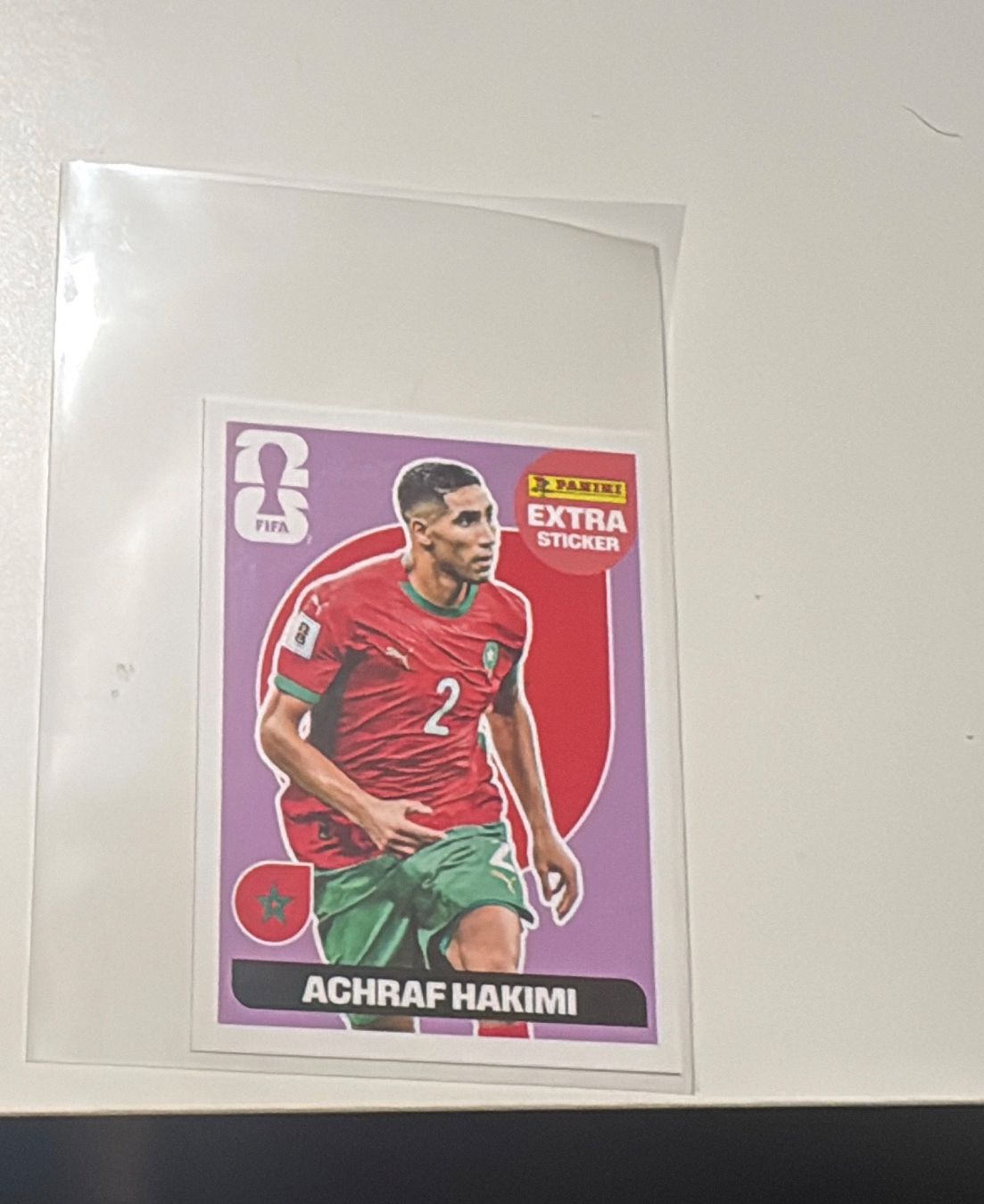 Panini Carte collezionabili: Verkaufe Hakimi Extra Sticker in Violett – Usato da Melchnau venduto da gom_t28z