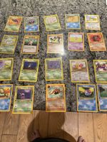 Pokémon Karten Sammlung : 40 x 1 Edition WotC-Base Fossil