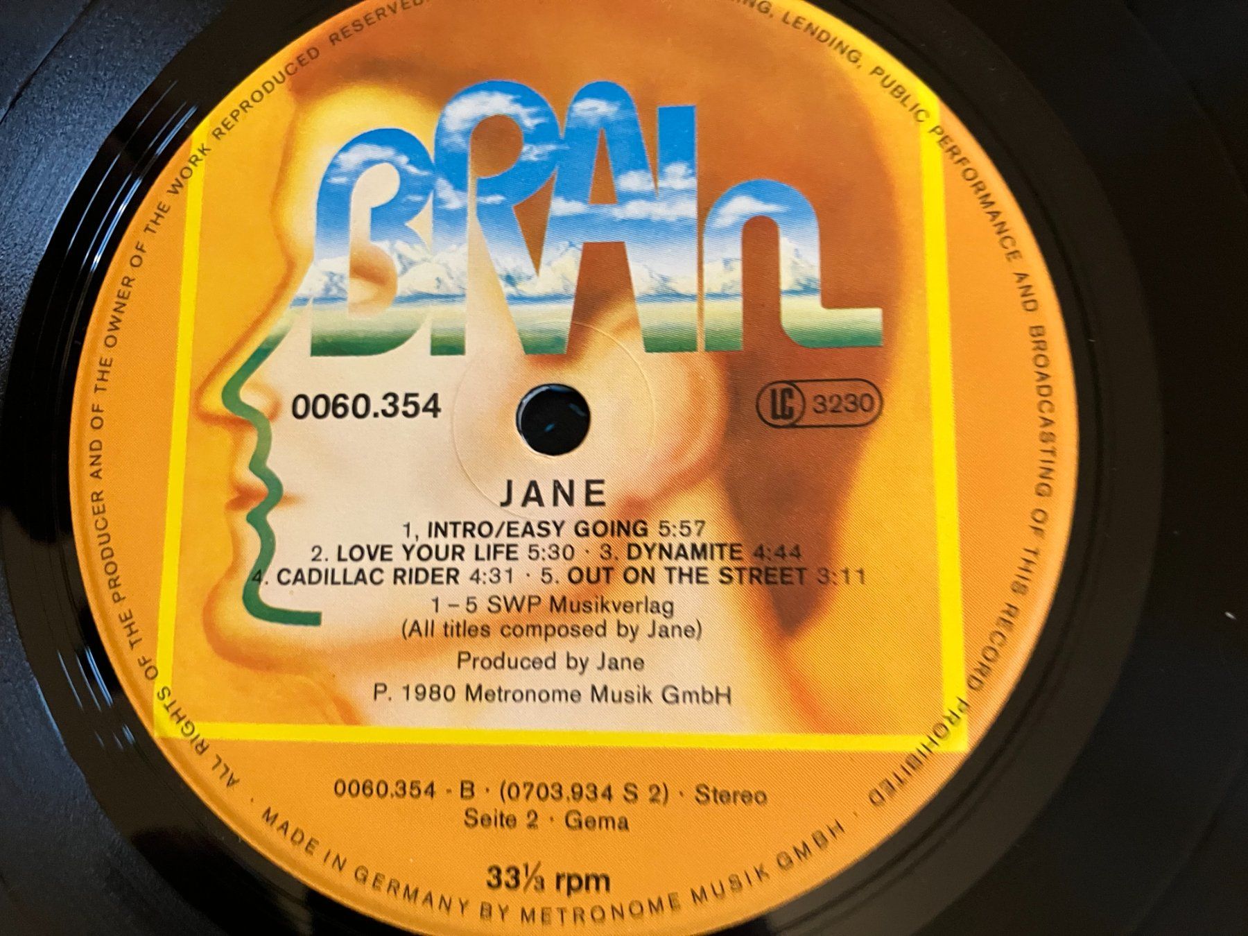 Schallplatten: Jane – Gebraucht aus Aarwangen von Jukebox3 9