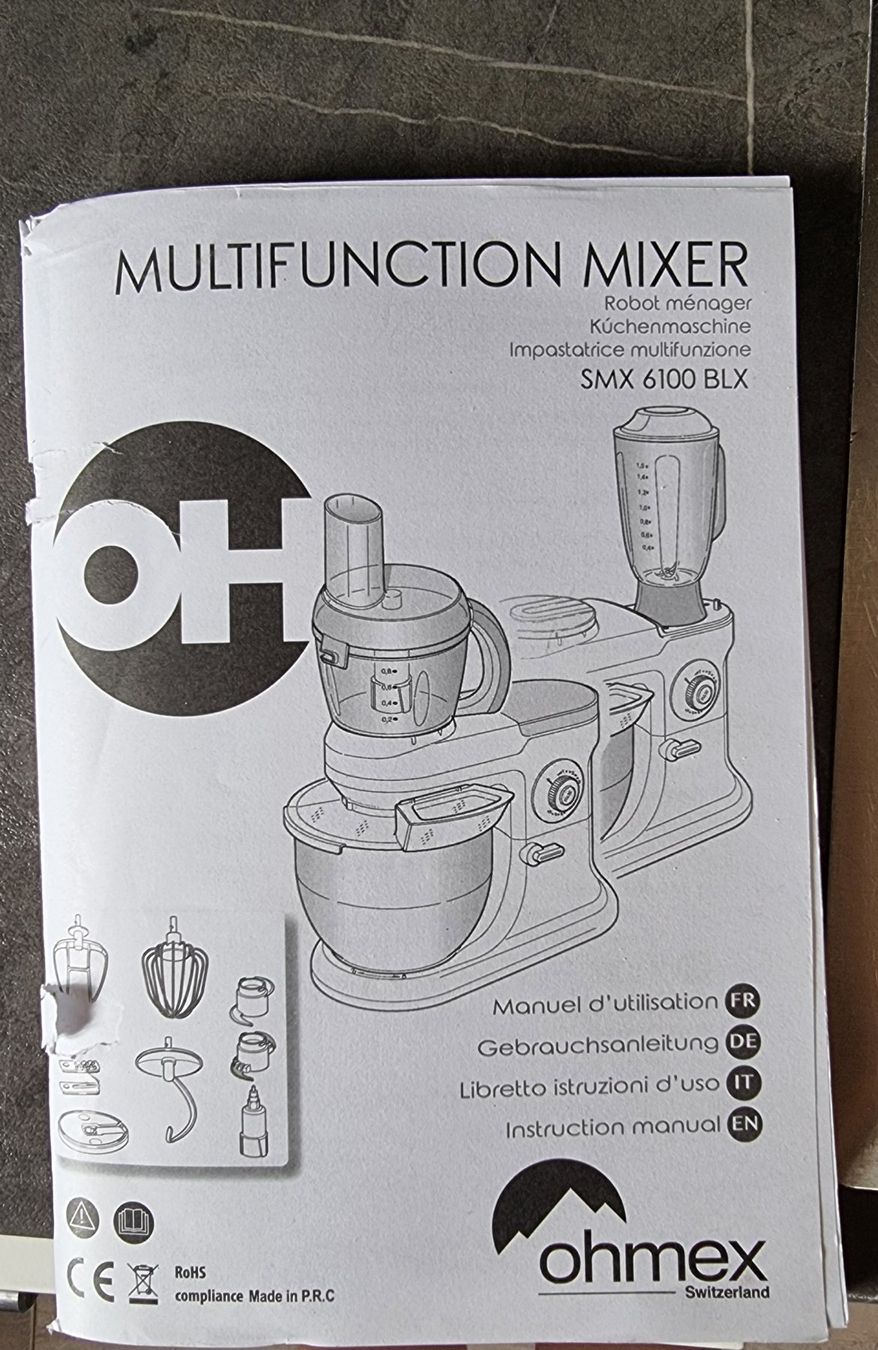 Ohmex Appareils de cuisine: OHMEX Küchenmaschine – D'occasion à Konolfingen par Goofy021 7