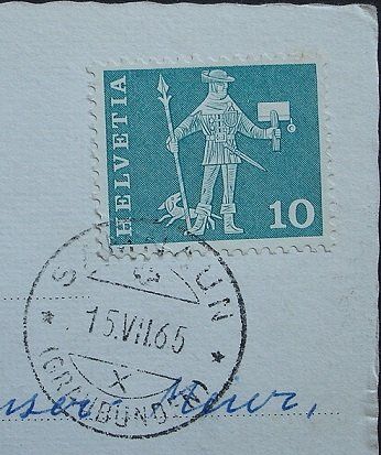 Cartes postales: SAMNAUN mit Mutter – D'occasion à Jona par philajona 1