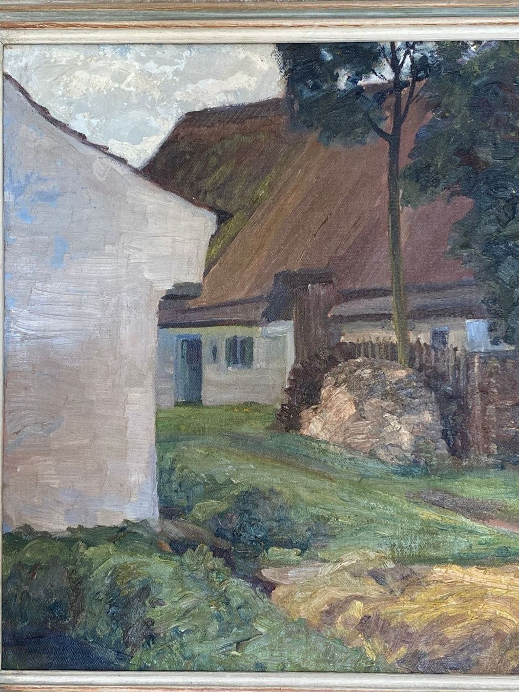 Gemälde: Maximilan Schurmann Gemälde Dorf-Idylle – Gebraucht aus Vaduz von Unikate-Markt 2