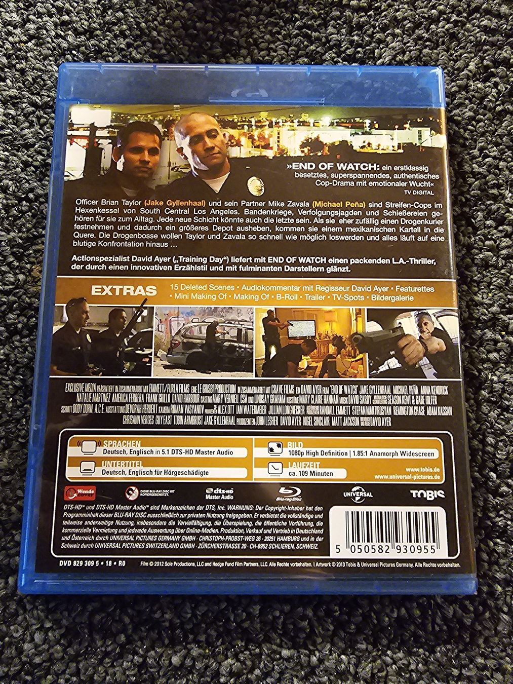 Alle DVDs: End of Watch - Blu-ray  – Gebraucht aus Ruswil von jan_bxl5 1