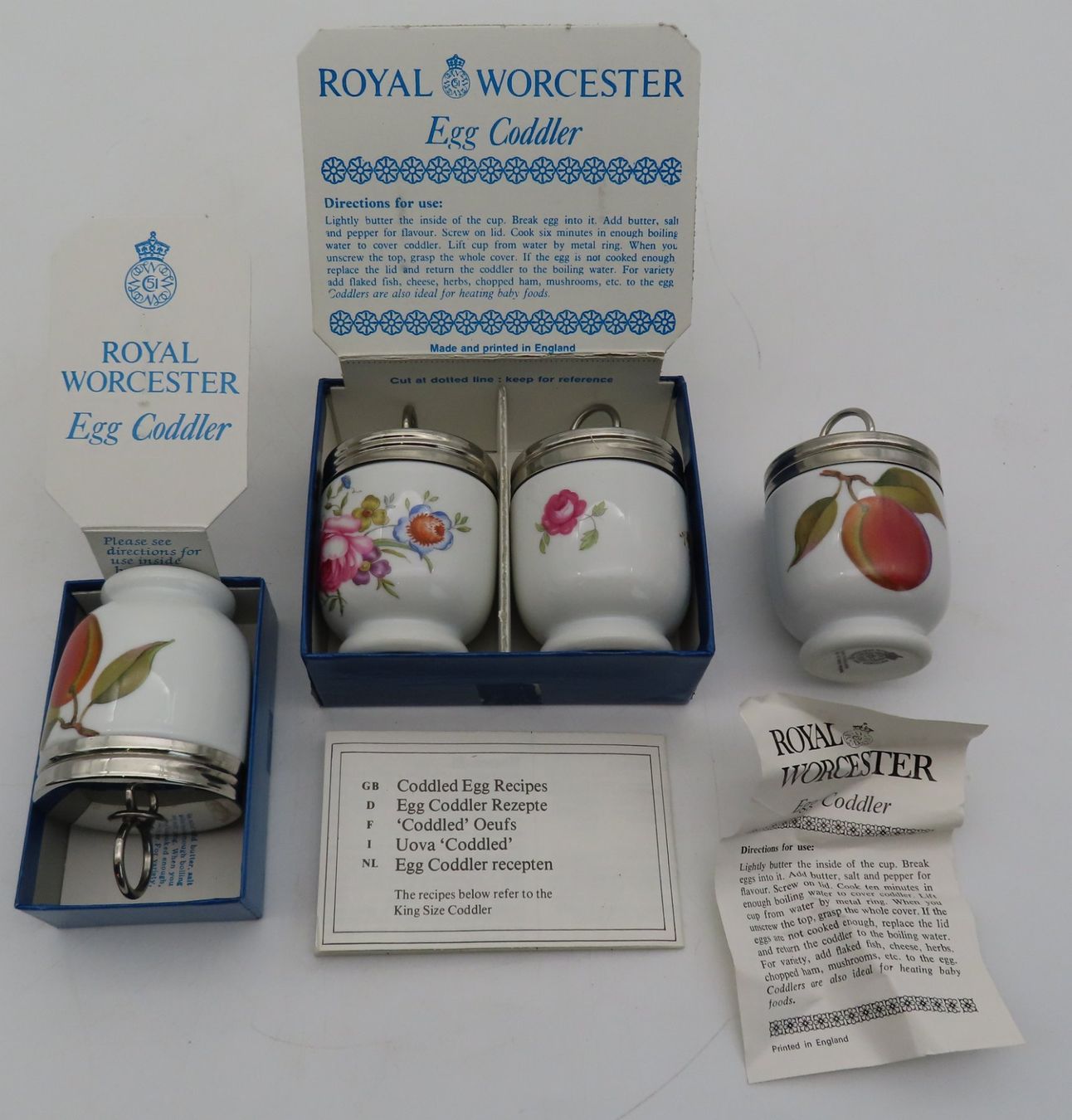 Royal Worcester Autre vaisselle: Royal Worcester Egg Coddler – D'occasion à Reinach BL par WBZ-Flohmarkt 2