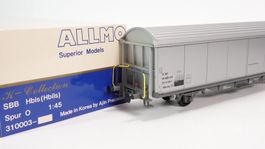 2ß Allmo Spur 0 SBB Güterwagen HBIS silber