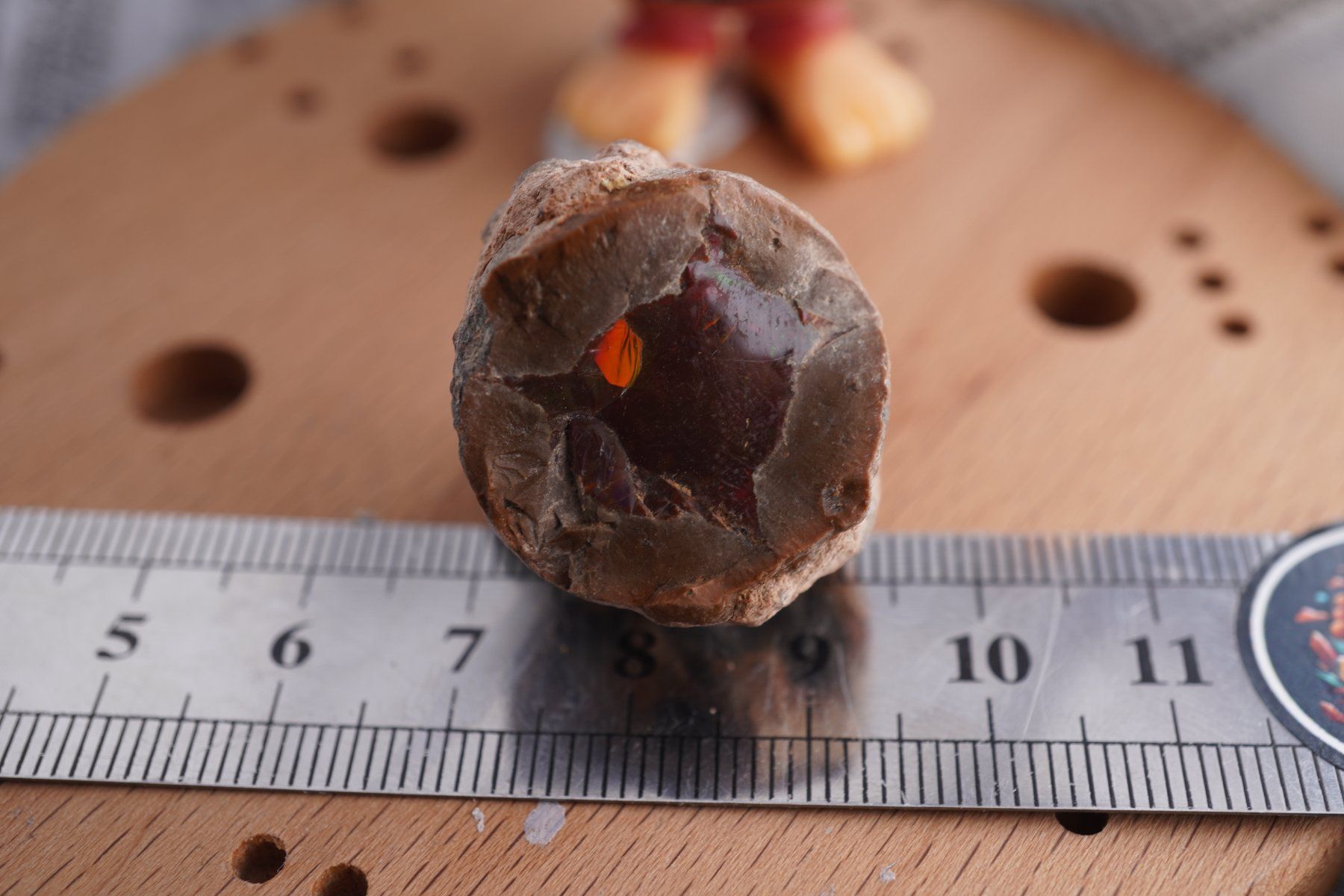 Pietre preziose: Chocolat Opal Nuss   67ct Einzelstück TOPSTONE – Nuovo e nell'imballaggio originale da Eschenbach SG venduto da topstone 3