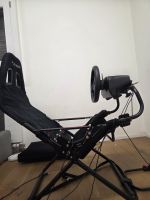 Playseat mit Logitech G29 Lenkrad, Pedalen & Handbremse