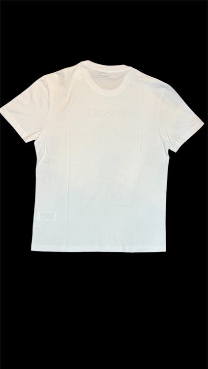 Versace T-shirt: Versace White Medusa Print T-Shirt – Zeitloser Luxus in L un – Usato da Lachen SZ venduto da HelvetiaLuxury 2