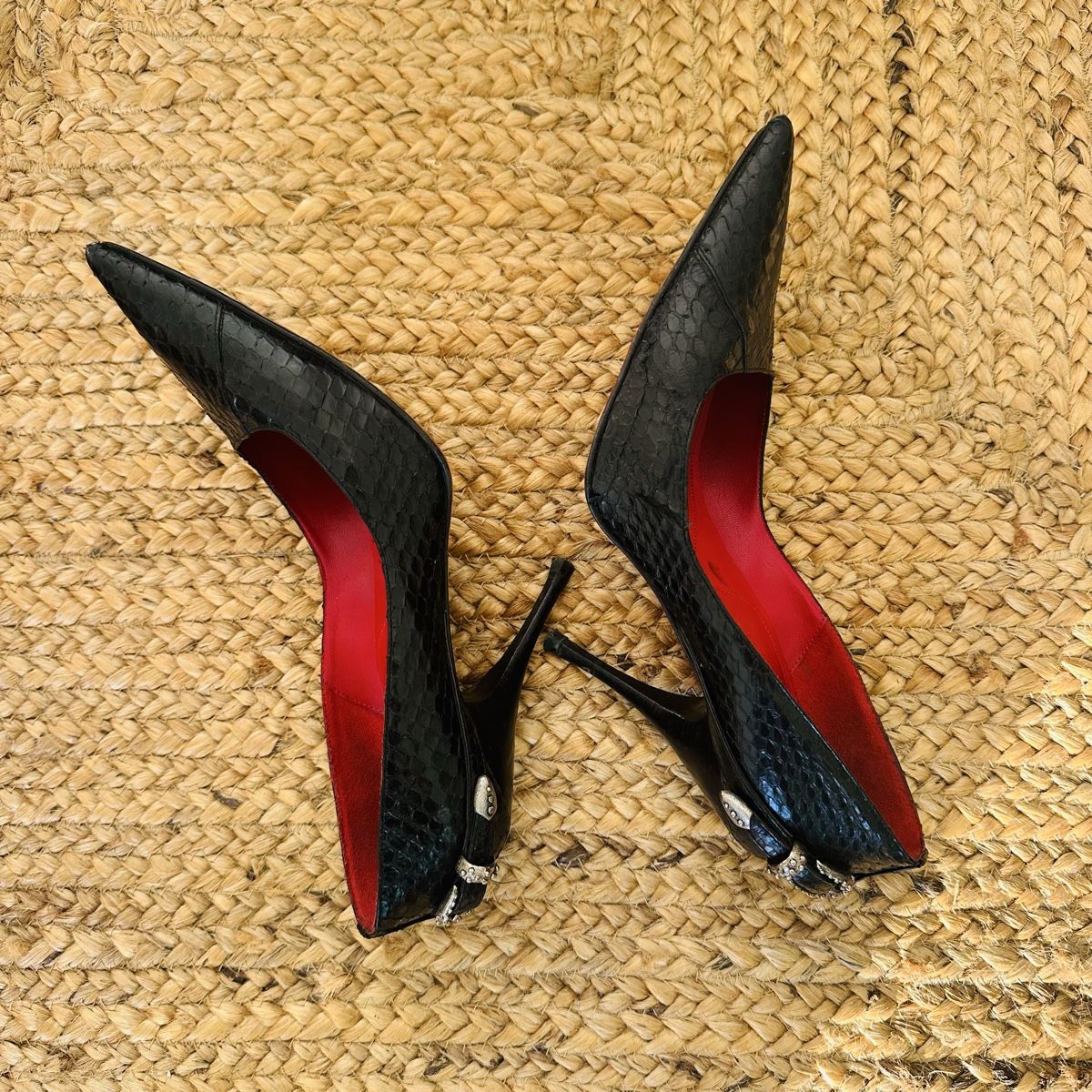 Chaussures femmes: Décolleté Cesare Paciotti nero pitone – D'occasion à Cureglia par myr_9v25 1