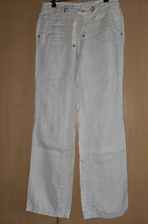 Pantalon Esprit en lin, 34/36, large