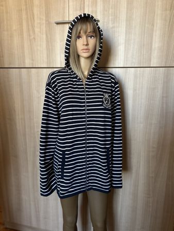 Lauren Ralph Lauren Hoodie gestreift blau weiss Grösse 3X