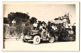Fotografie Villiers-le-Bois, Festwagen m