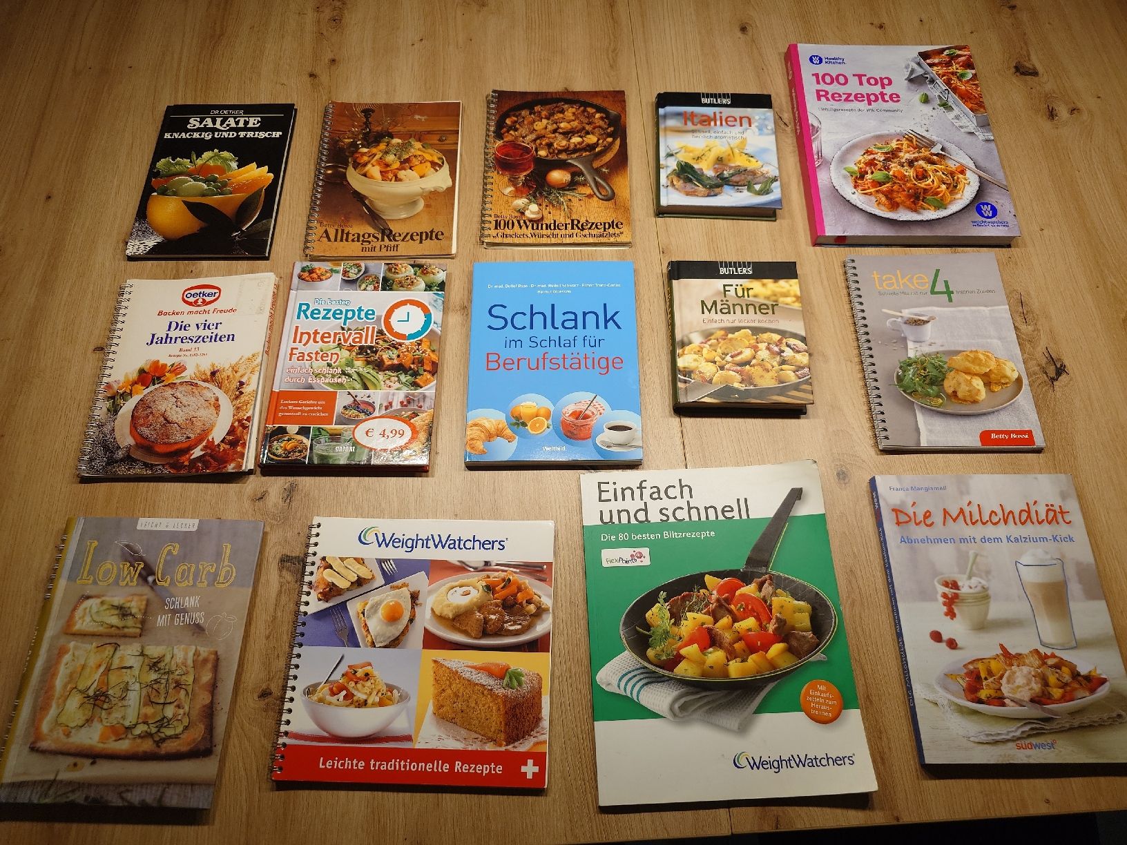 Bücher: 14 verschiedene Kochbücher – Gebraucht aus Bätterkinden von Grooovy
