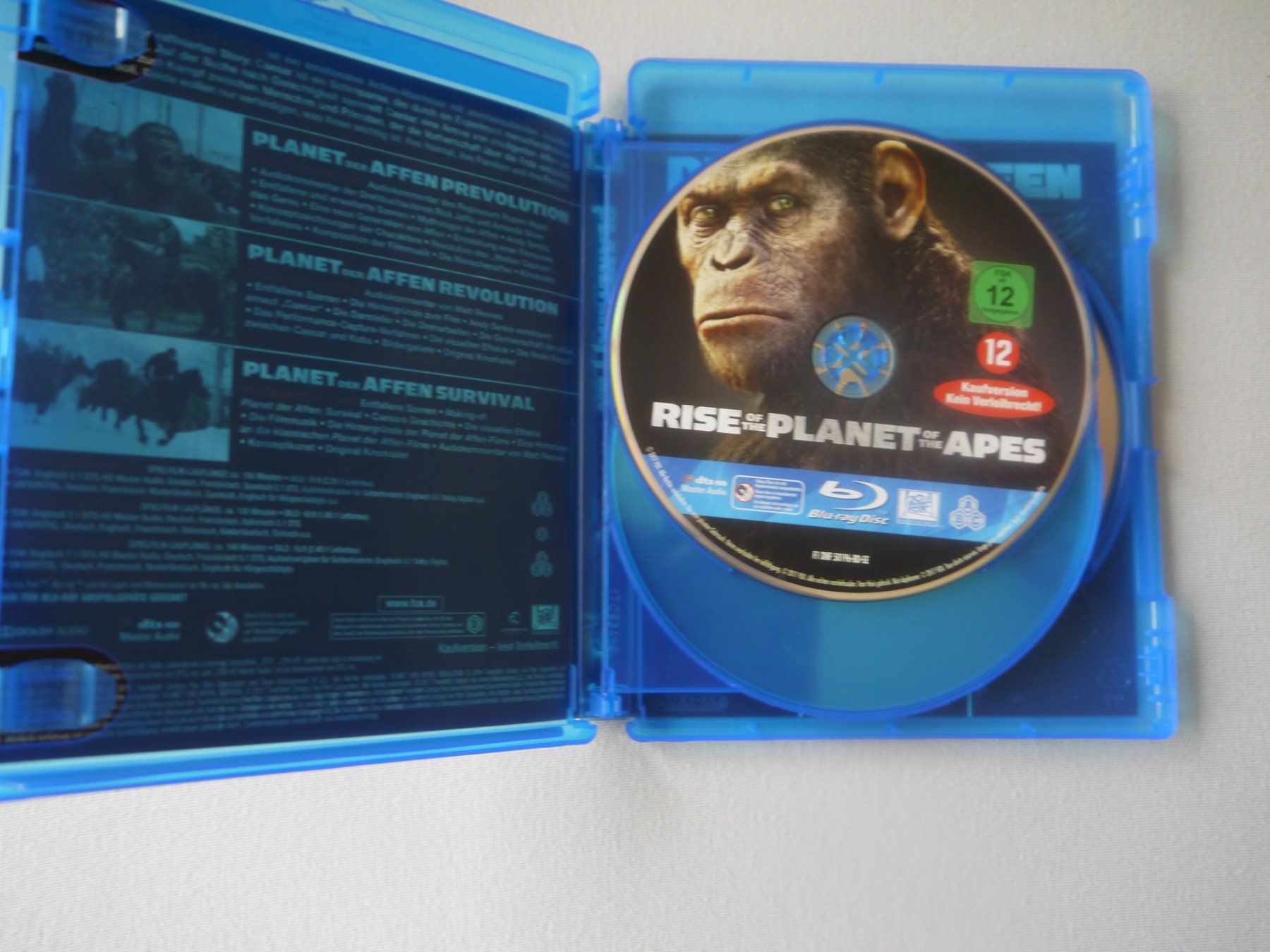 Tutti i DVDs: PLANET DER AFFEN - Trilogie – Usato da Hagendorn venduto da Blaf 1