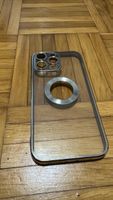 iPhone Hülle 15 Pro Max  Neu,Transparent mit Magnet-Halterun