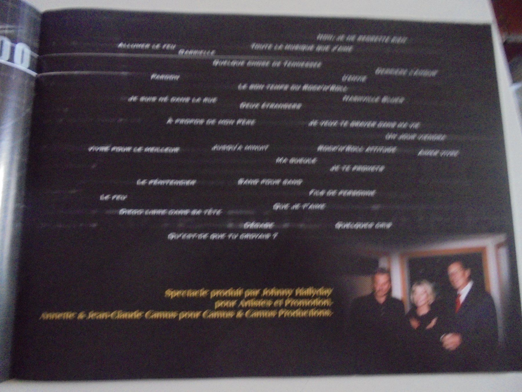 Riviste & Magazine: Programme 100% Johnny Hallyday tour 2000 – Usato da Eclépens venduto da Consuelo 4
