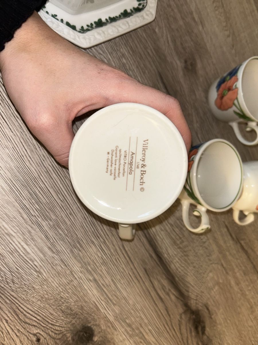 Villeroy & Boch Set di piatti: Teeset Villeroy & Boch, 6 Teilig – Nuovo (secondo la descrizione) da Hallwil venduto da Zoeizy 2