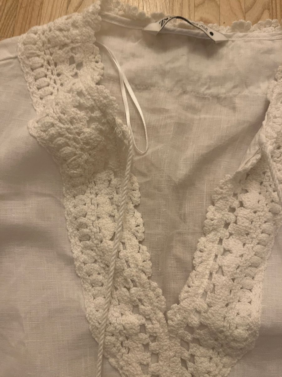 Zara Camicette: Leinenbluse Zara Gr. M – Usato da St. Gallen venduto da elli18 1