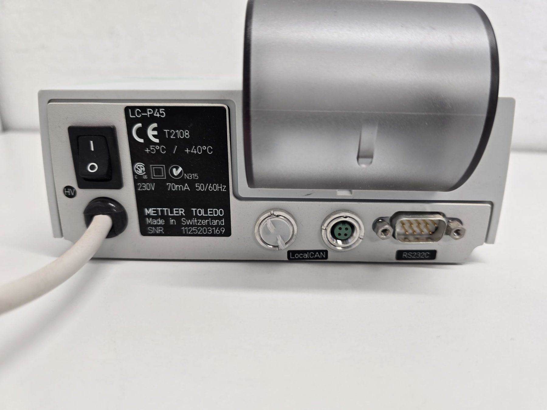 Stampanti: Mettler Toledo LC-P45 printer – Usato da Niederdorf venduto da LeptonAG_Labor 3