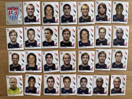Panini WM 2006 USA Donovan Dempsey Reyna Wappen