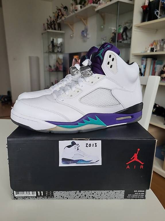 Chaussures hommes: Nike Air Jordan 5 "Grape" 2013 – D'occasion à Windisch par Xabeba