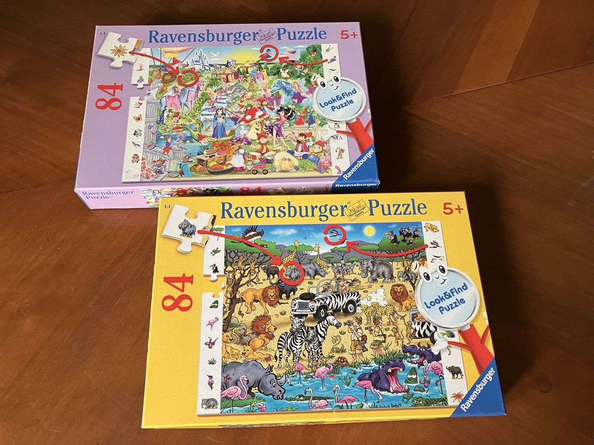 Ravensburger Puzzle: Ravensburger Look & Find Puzzle – Usato da Laufen venduto da mercedes420