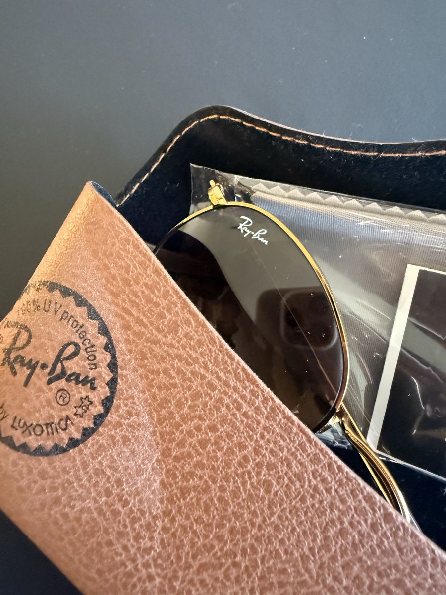 Ray-Ban Occhiali & Lenti: Ray-Ban Sonnenbrille RB3447 Round Metal Hellbronze – Nuovo (secondo la descrizione) da Belp venduto da Lulanis 7
