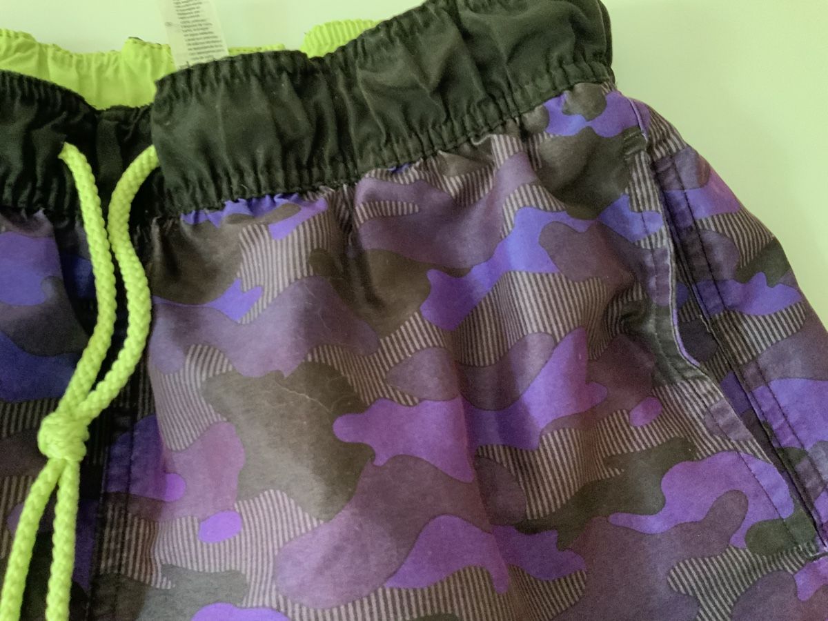 Costumi da bagno: Badehose Crivit Tarnmuster Lila Grösse 158/164 – Usato da Wallisellen venduto da ASZT 7