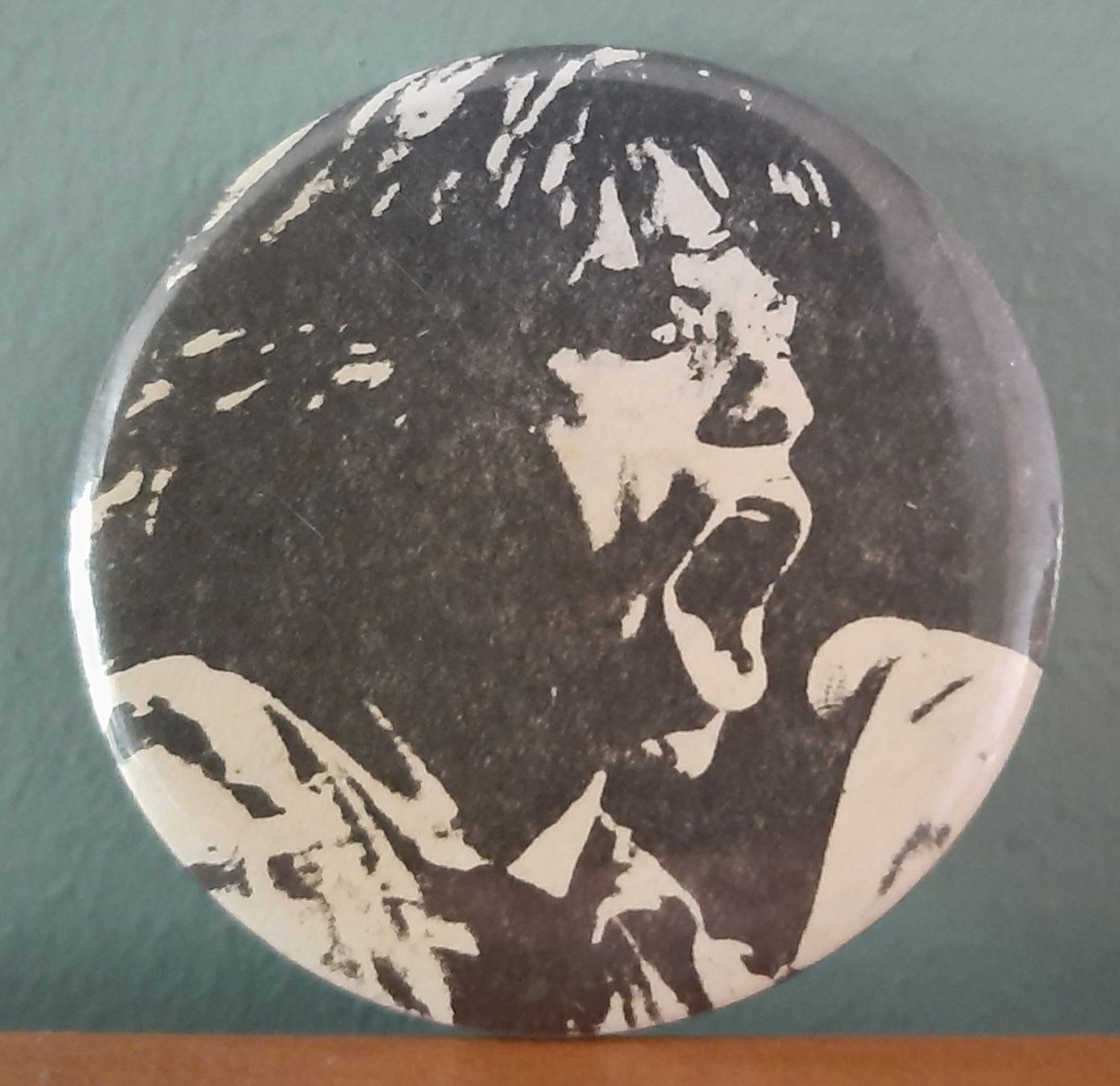 Spille & Fermagli: Rarer Ansteck- Button Mick Jagger, Rolling Stones – Usato da Zürich venduto da 2bis