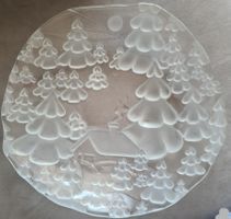 XXL Glasteller Advent/Weihnachten 2.7 kg,  Hergiswil