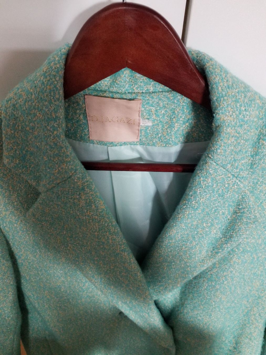 Cappotti: Stylish Coat - Light Green, good Condition! – Usato da Luzern venduto da _Lobster_ 2