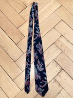 Vintage Tie Frontline Fabric Zurich Swiss Made Silk