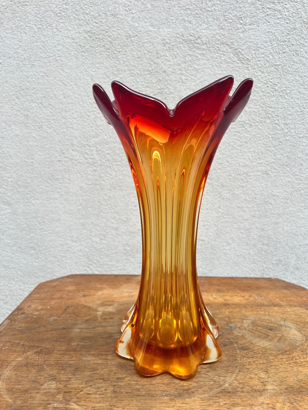 Murano Vasi & Recipienti: Murano-Glasvase SOMMERSO – Usato da Riva San Vitale venduto da AM25