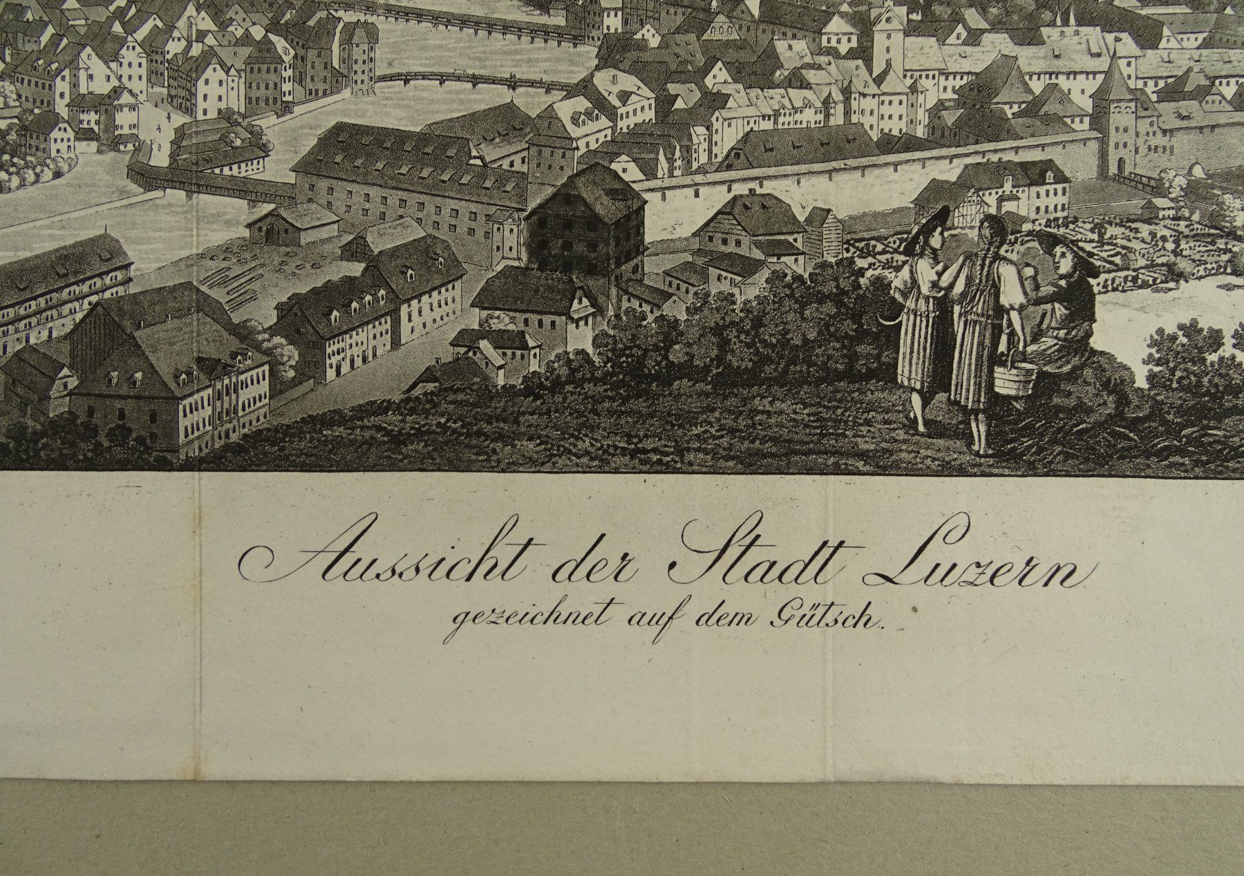 Stiche: LUZERN, AQUATINTA VON HEGI 1811 – Gebraucht aus Grüningen von Kartensammler 7