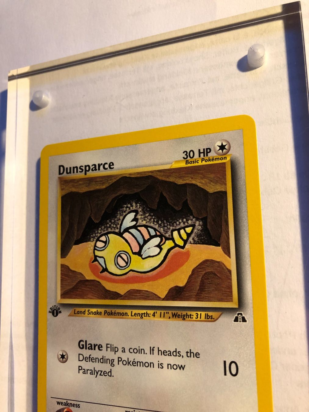 Carte collezionabili: Dunsparce 1st Neo Discovery - MINT - ab 1.- – Usato da Giubiasco venduto da dan_pr8b 3
