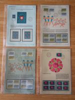 Briefmarken Schweiz, Philsuisse Bogen 1971/1 bis 1971/25