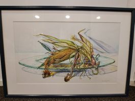Kundry Aquarell "im Rampenlicht" 62x92cm aus dem Jahr 2002