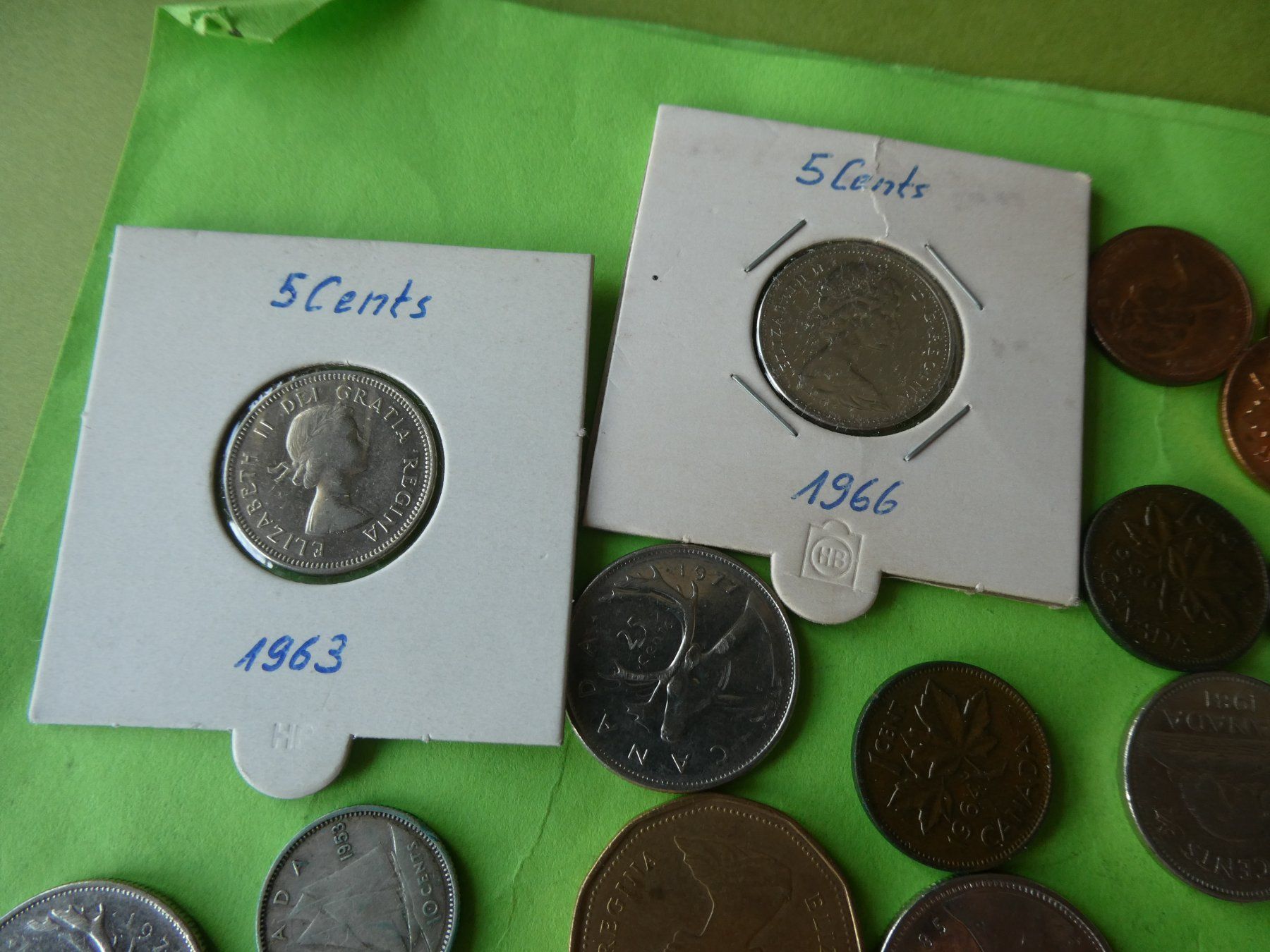 Tutti le monete: Canada, Konvolut alte Münzen – Usato da Hinterforst venduto da Rohusri 2