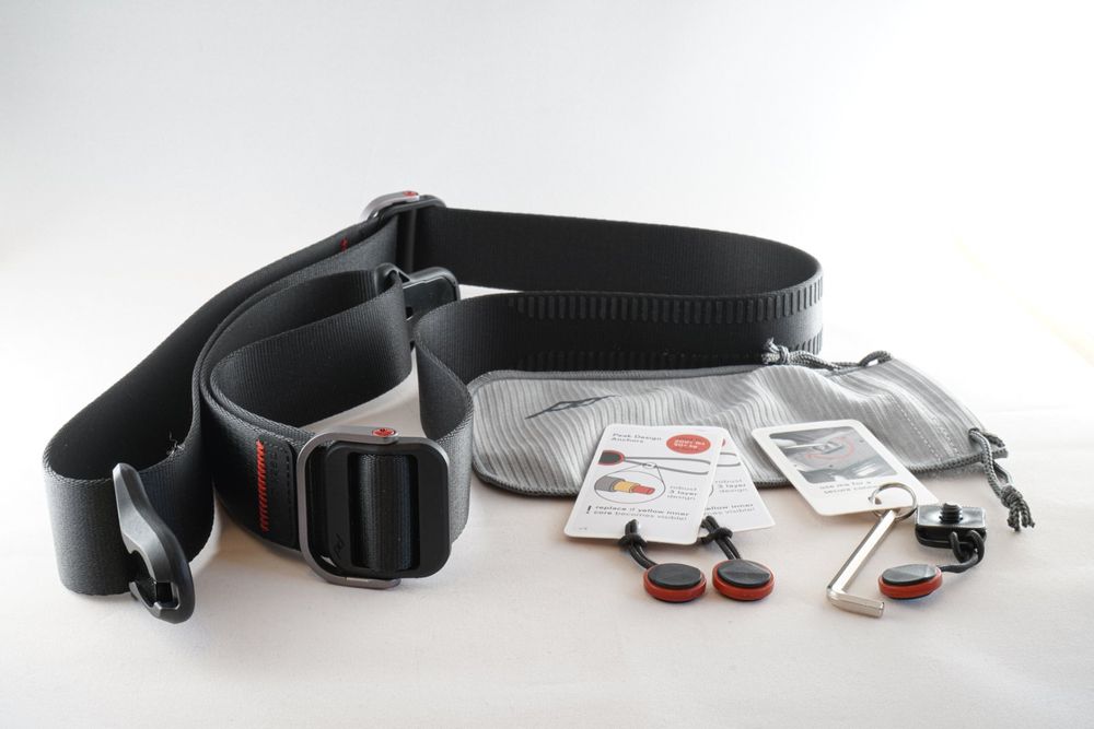 Cinghia Per Fotocamera Peak Design Slide - Regolabile, Imbottita, Per DSLR E Mirrorless, Colore Salvia - Foto 4